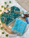 Janvi Fendy Satin Fancy Fabric Wholesale Clothing Distributors In India